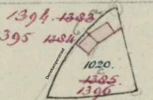 Kadaster A1394 A1395